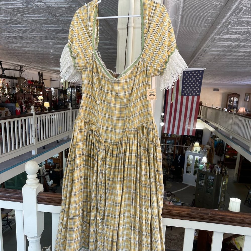 Vintage Custom Made Prairie Dress
